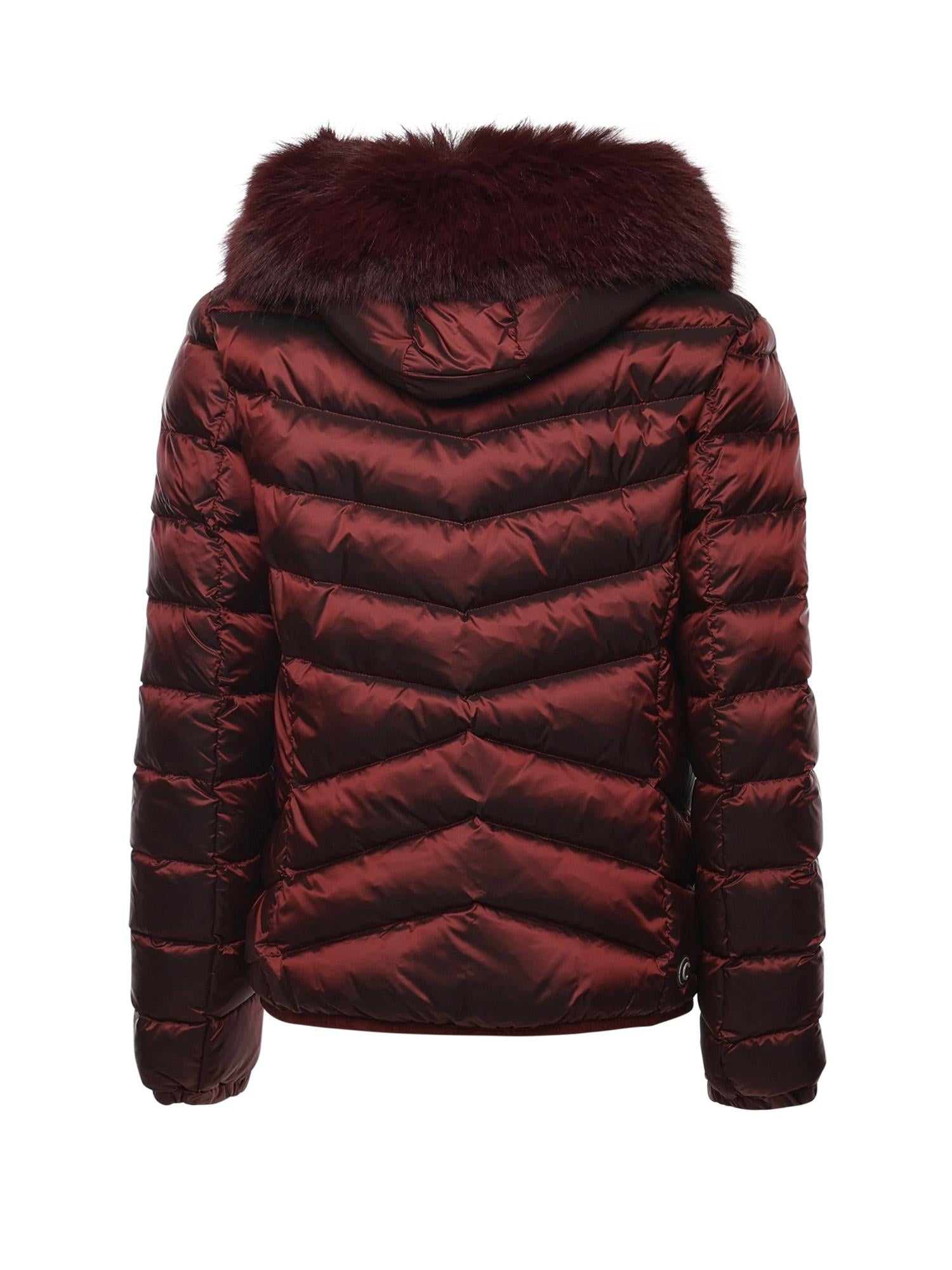 Piumino trapuntato con pelliccia sintetica<BR/> 2219E 2YO44 COLMAR ORIGINALS 