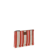 Pochette piatta a righe signature media 7N0159 AUGXF1SCQ FENDI 