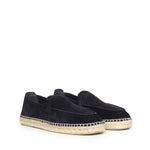 Espadrillas in pelle scamosciata velour EM005854 AF23967UB117 EMPORIO ARMANI 