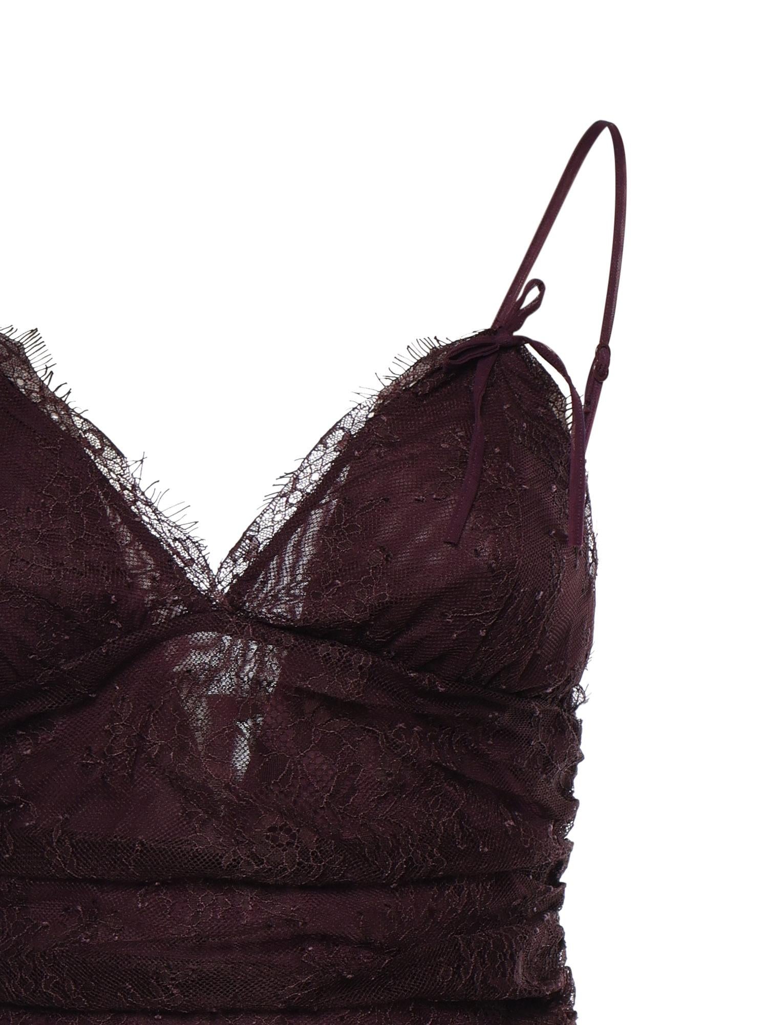 Top in pizzo floreale 106726 A378R57 PINKO 