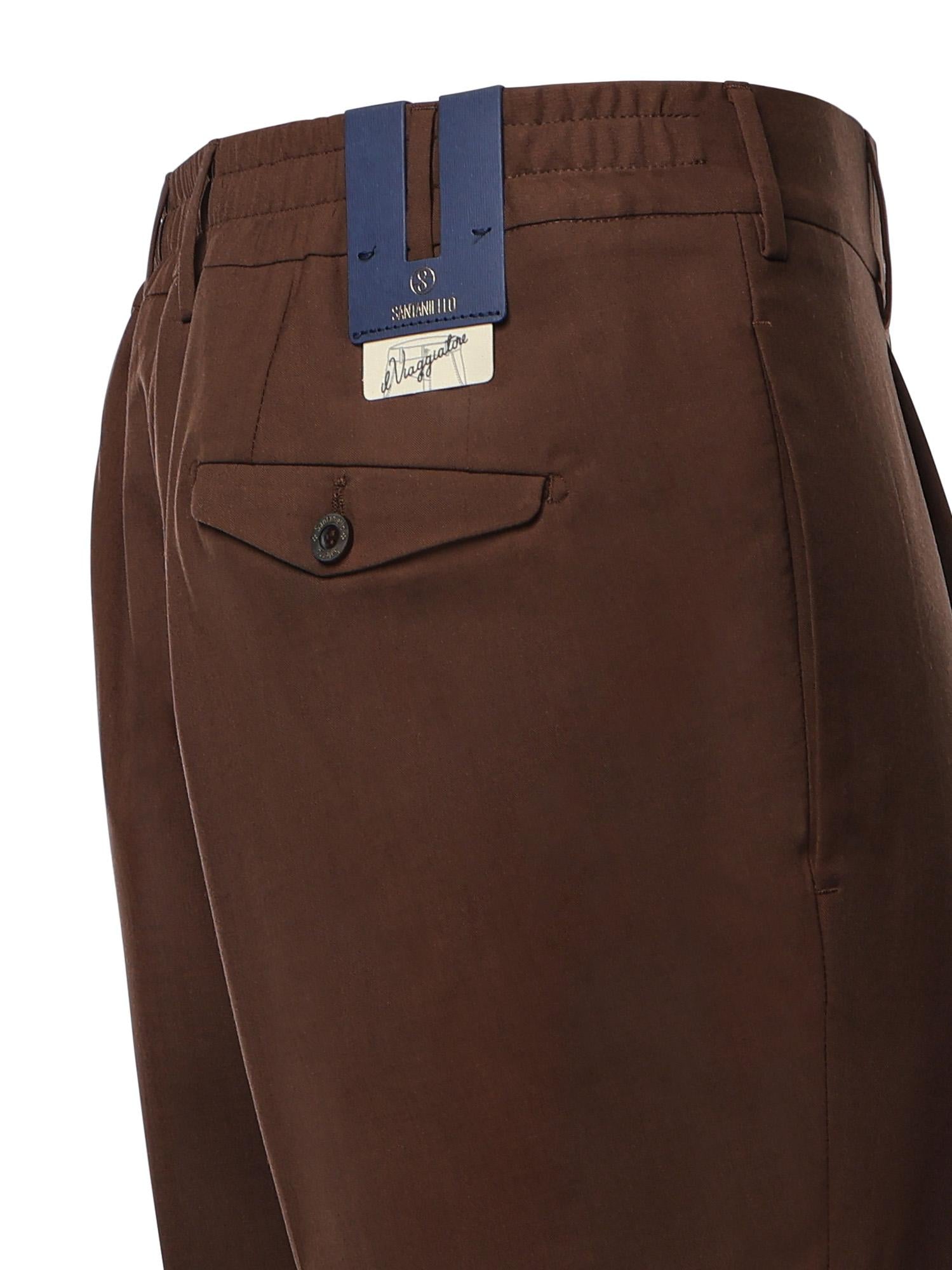 Pantaloni in misto lana E2989 55 SANTANIELLO 