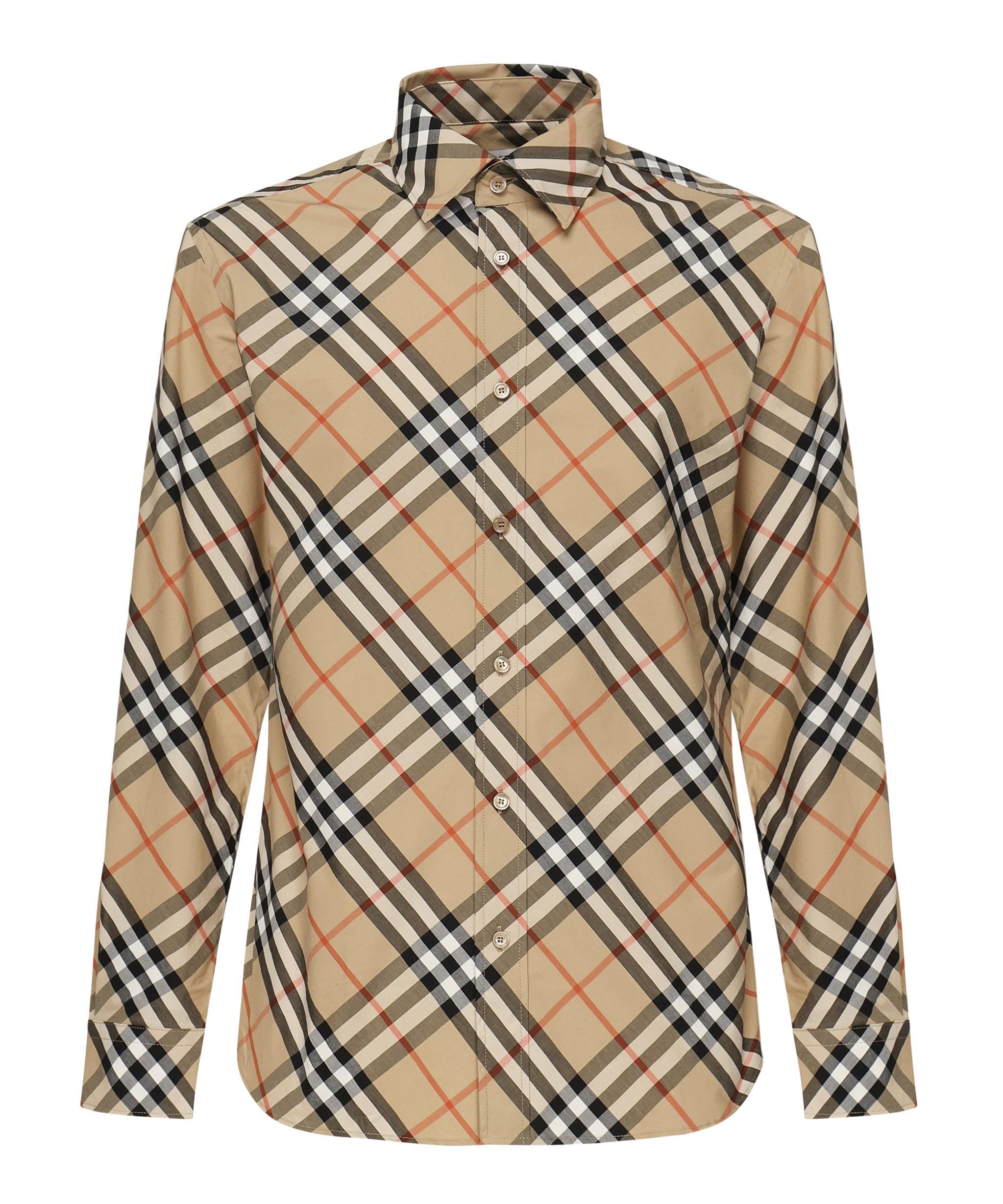 Camicia in cotone check 8106165 B9368 BURBERRY 