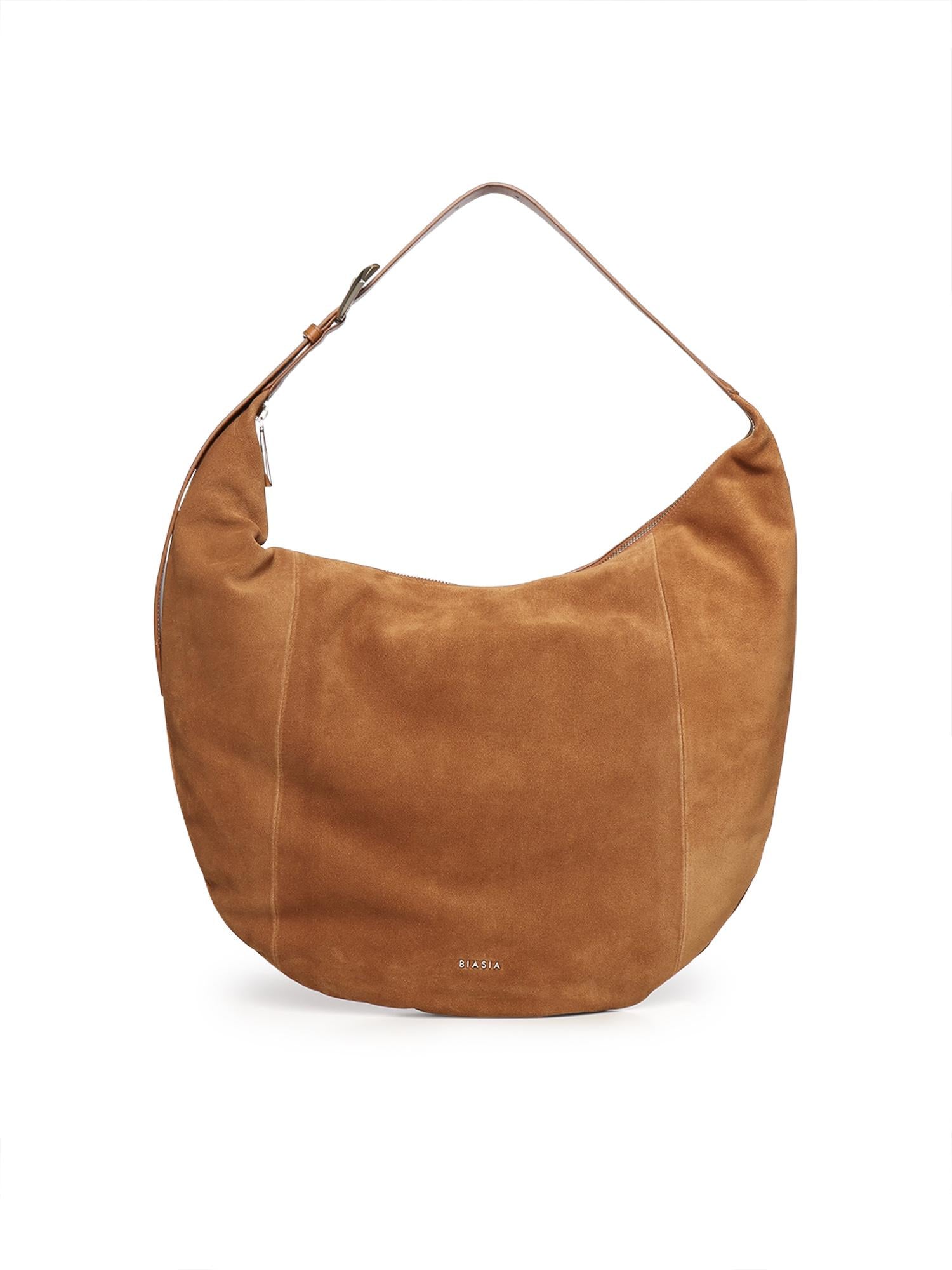 Borsa hobo in camoscio BIBP9WB01C 089 BIASIA 