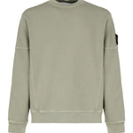 Felpa girocollo con effetto fiammato K1S156100032 S0045V0155 STONE ISLAND 