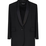Blazer monopetto in misto lana DJ586WF0174D XXX999 DONDUP 