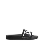 Slide beachwear in gomma con logo CS2072 AQ85889690 DOLCE & GABBANA 