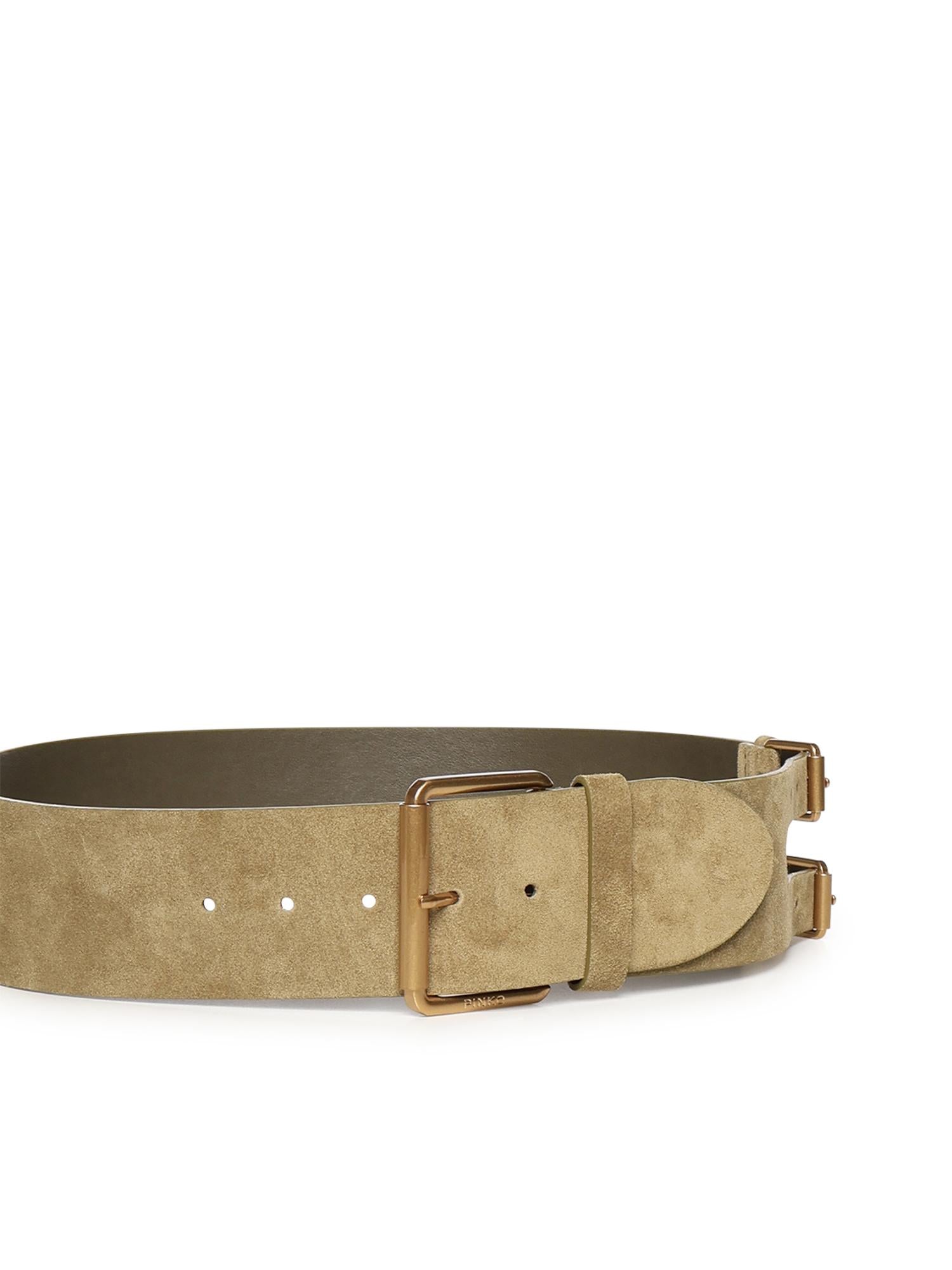 Cintura in pelle crosta con cinturini 106647 A35VL22Q PINKO 