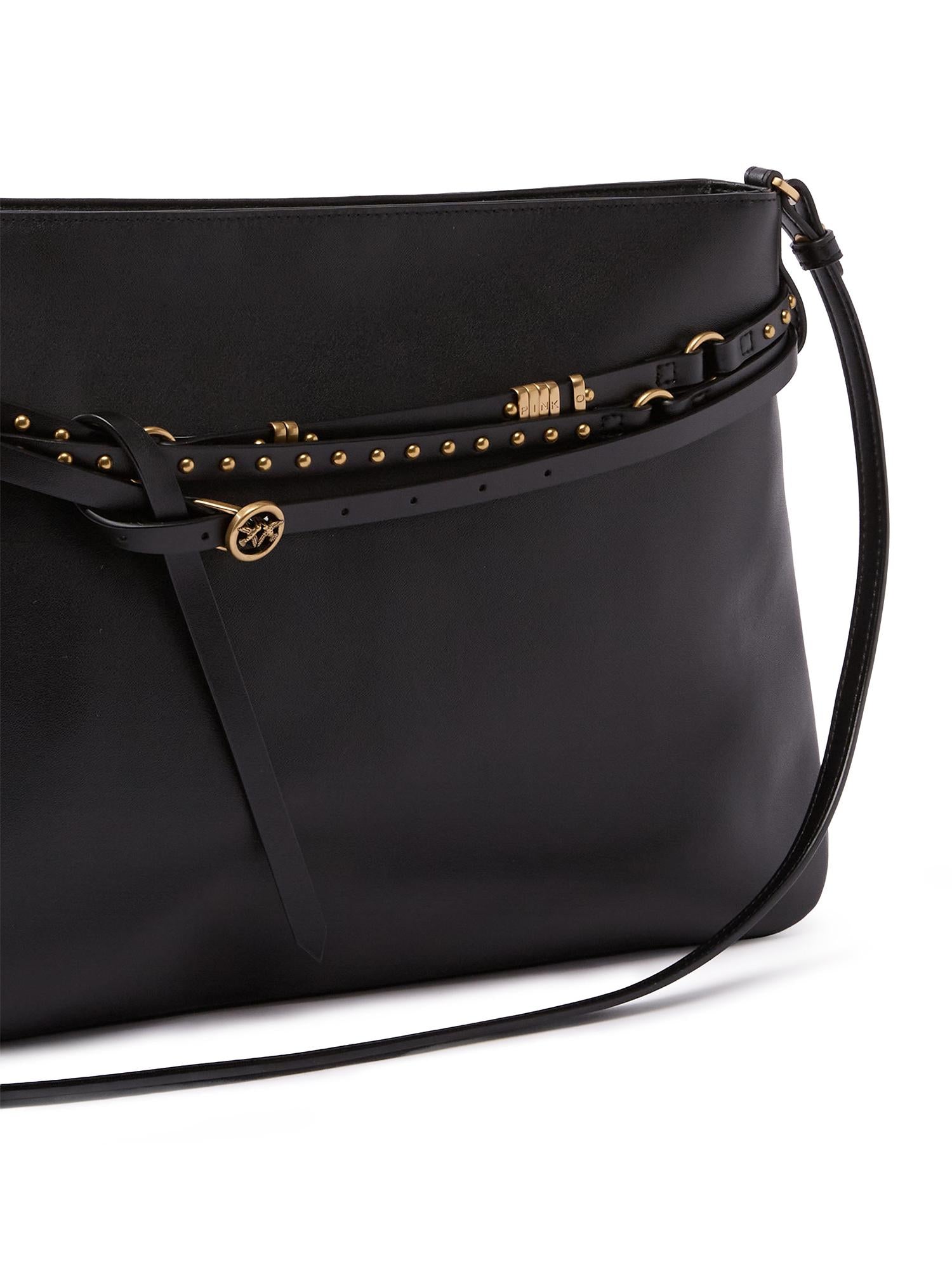 Borsa a spalla Belt Bag Big in pelle 105903 A0QOZ99Q PINKO 