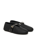 Ballerine Flat in paglia AA3A058TK036 999 ALAIA 