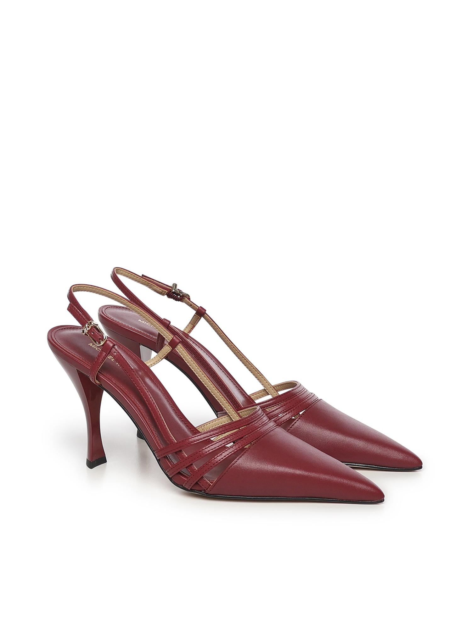 Slingback Haisley in pelle 40T5HSHP1L 691 MICHAEL MICHAEL KORS 