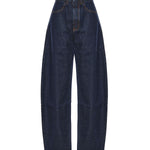 Jeans Round in denim AA9P0176D014C A24 ALAIA 