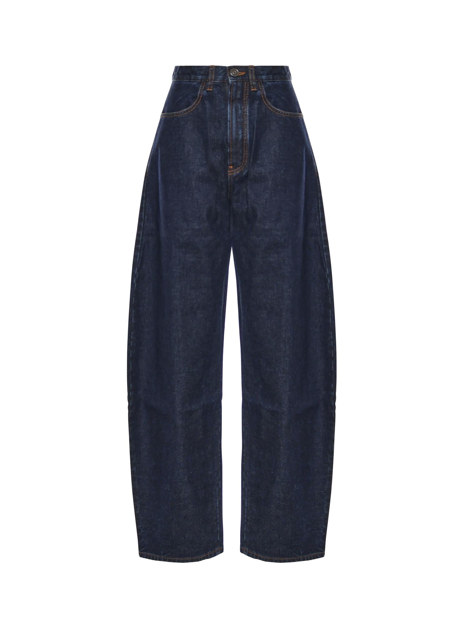 Jeans Round in denim AA9P0176D014C A24 ALAIA 