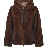 Giubbotto in shearling con cappuccio GI000318D 127398800 HERNO 