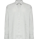 Camicia Letro a righe in cotone SHM00572AW00779 1LX JACQUEMUS 