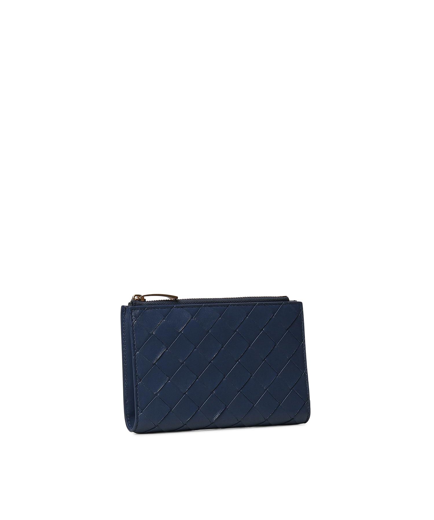 Portafoglio Intrecciato bi-fold medio 749940 VCPP24019 BOTTEGA VENETA 