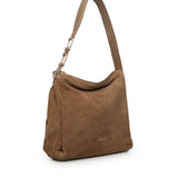 Borsa a spalla in camoscio BIBP9DP02C TAUPE BIASIA 