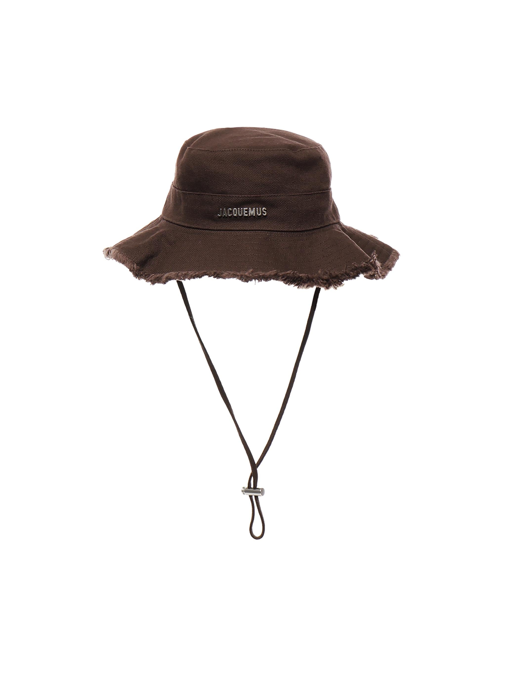 Cappello Le Bob Artichaut con logo<BR/> ACU00002AW00255 850 JACQUEMUS 