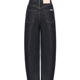 Jeans barrel in denim PF25827P BL SELF-PORTRAIT 