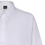Camicia in popeline stretch NCWA552552SZGR B001 FAY 