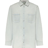 Overshirt in denim GMP02519 P00235950491 GOLDEN GOOSE 