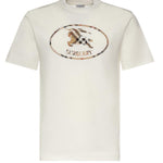 T-shirt in cotone con logo 8123437 B7078 BURBERRY 