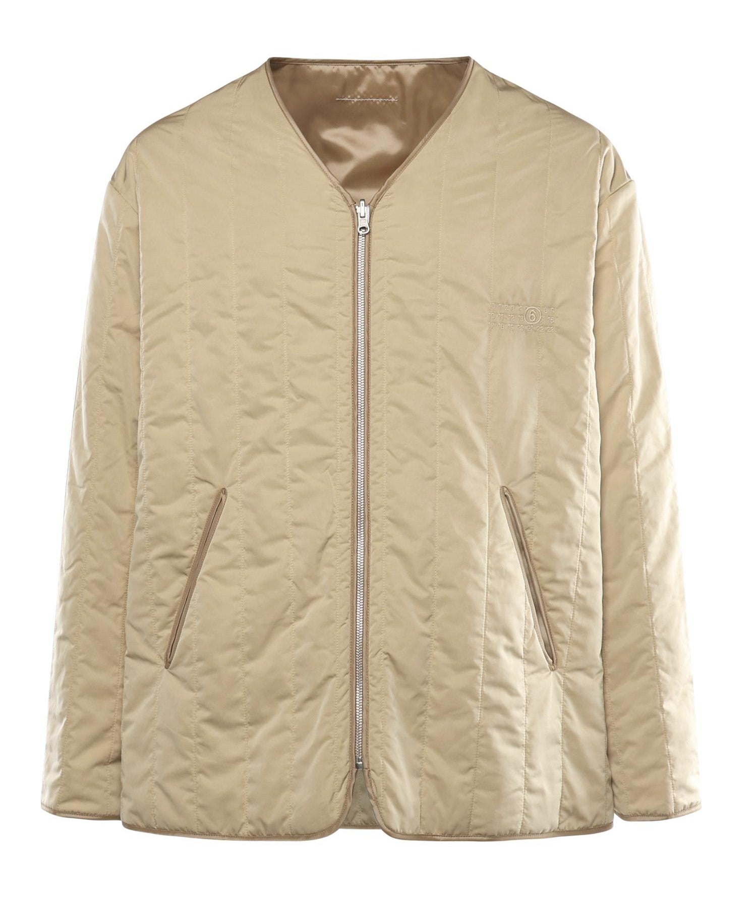 Giacca reversibile con logo SH0AM0074 MTN134961 MM6 Maison Margiela 