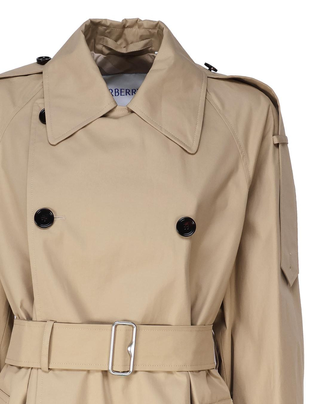 Trench in cotone corto<BR/><BR/> 8089783 .A3743 BURBERRY 