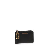 Portafoglio in pelle con logo<BR/> 2P6SMP018S01 001 MARC JACOBS 