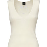 Top smanicato costine misto seta<BR/> 104808 A1KWZ05 PINKO 