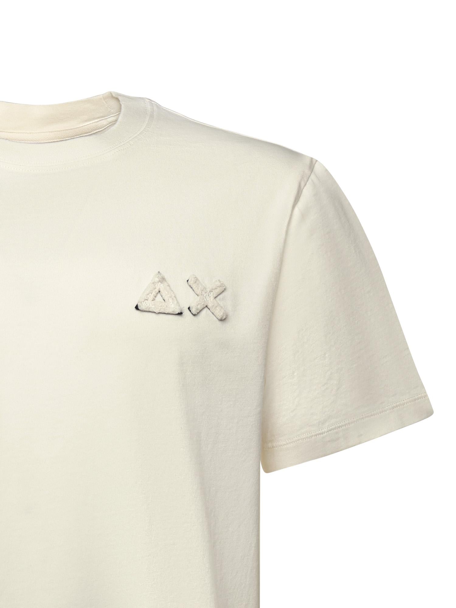 T-shirt in cotone vintage<BR/> T45125 31 SUN 68 