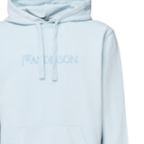 Felpa con cappuccio e logo ricamato JW0214 PG1632806 JW ANDERSON 