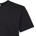 T-shirt in jersey di cotone con taschino T45101 11 SUN 68 