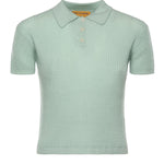 Polo Shrunken in cashmere W10111WF SEAGLASS GUEST IN RESIDENCE 