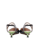 Scarpe con punta e cinturini ANNA S2403 VERLUXNERO ALCHIMIA 