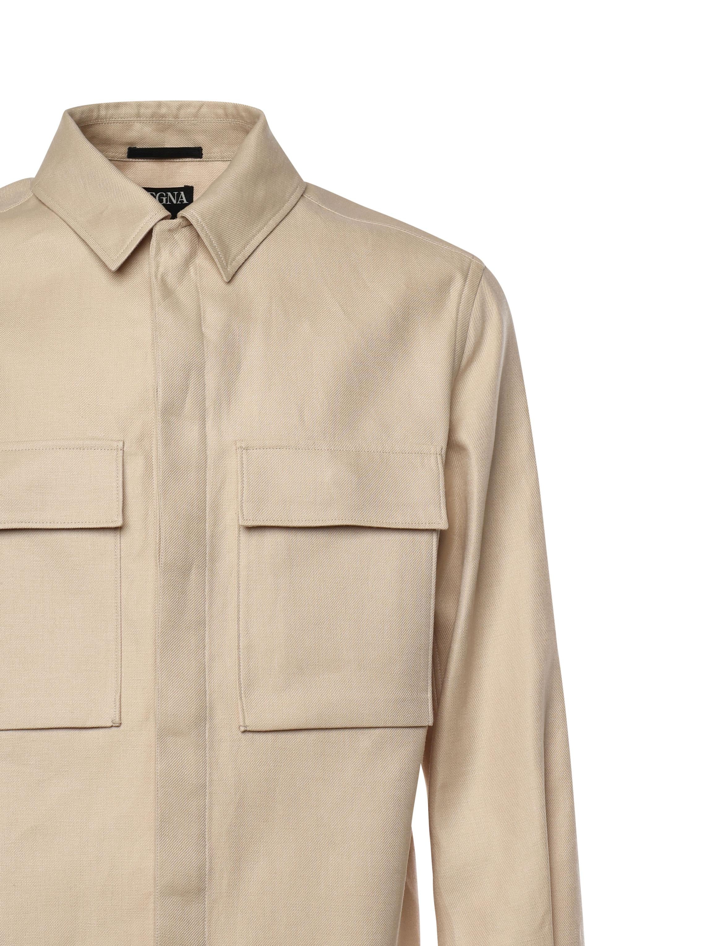 Camicia con tasche UFV60A9 SOT10BN03262 ZEGNA 