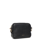 Borsa a tracolla in pelle con logo BIBP9E506 NERO BIASIA 