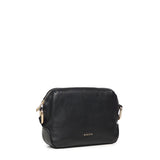 Borsa a tracolla in pelle con logo BIBP9E506 NERO BIASIA 