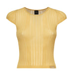Maglia Tambora a costine 104773 A1NDC43 PINKO 