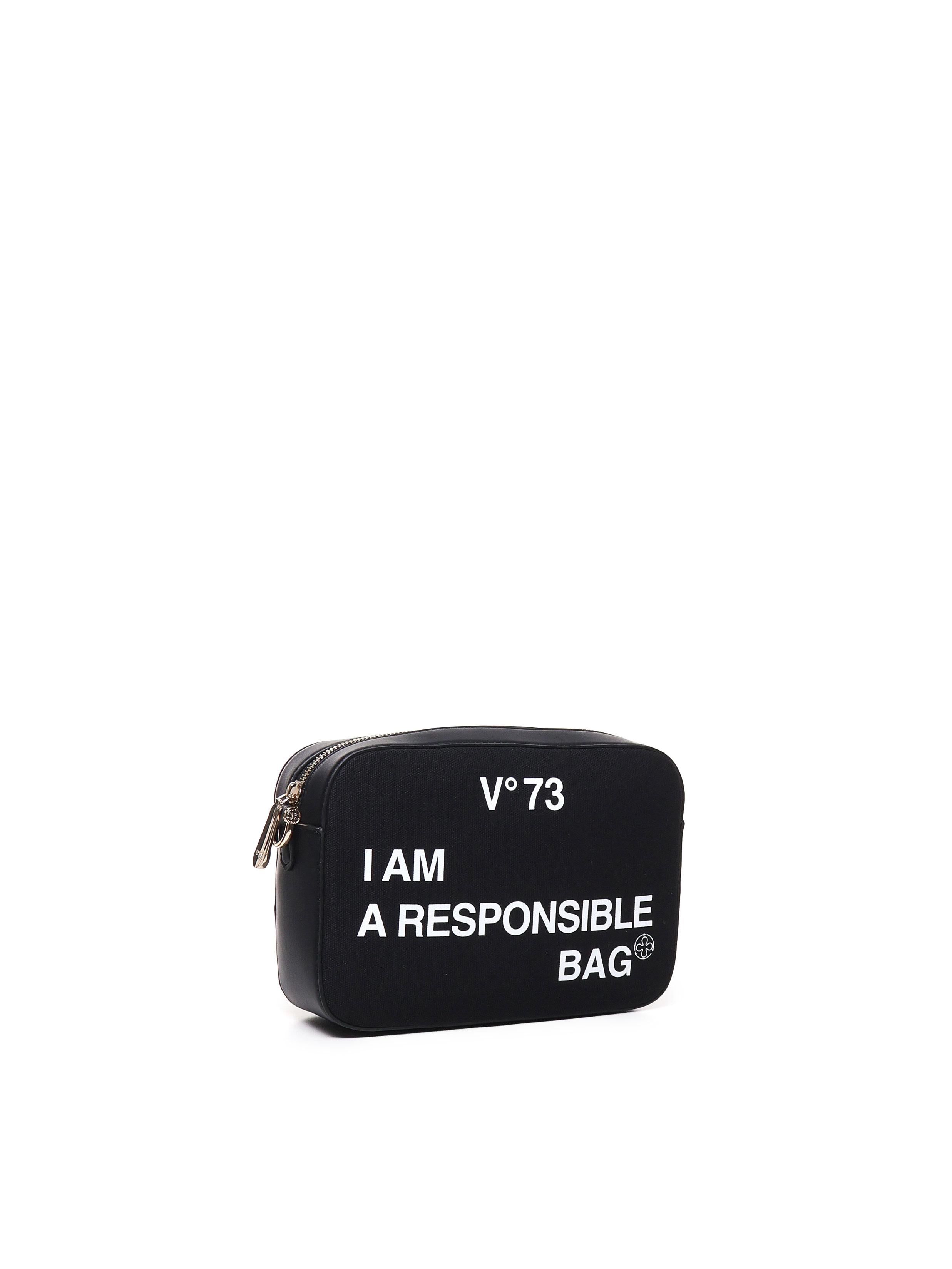 Borsa a spalla Responsability in cotone 73BS6AF04 RESPONSIBILITY BISNERO V° 73 