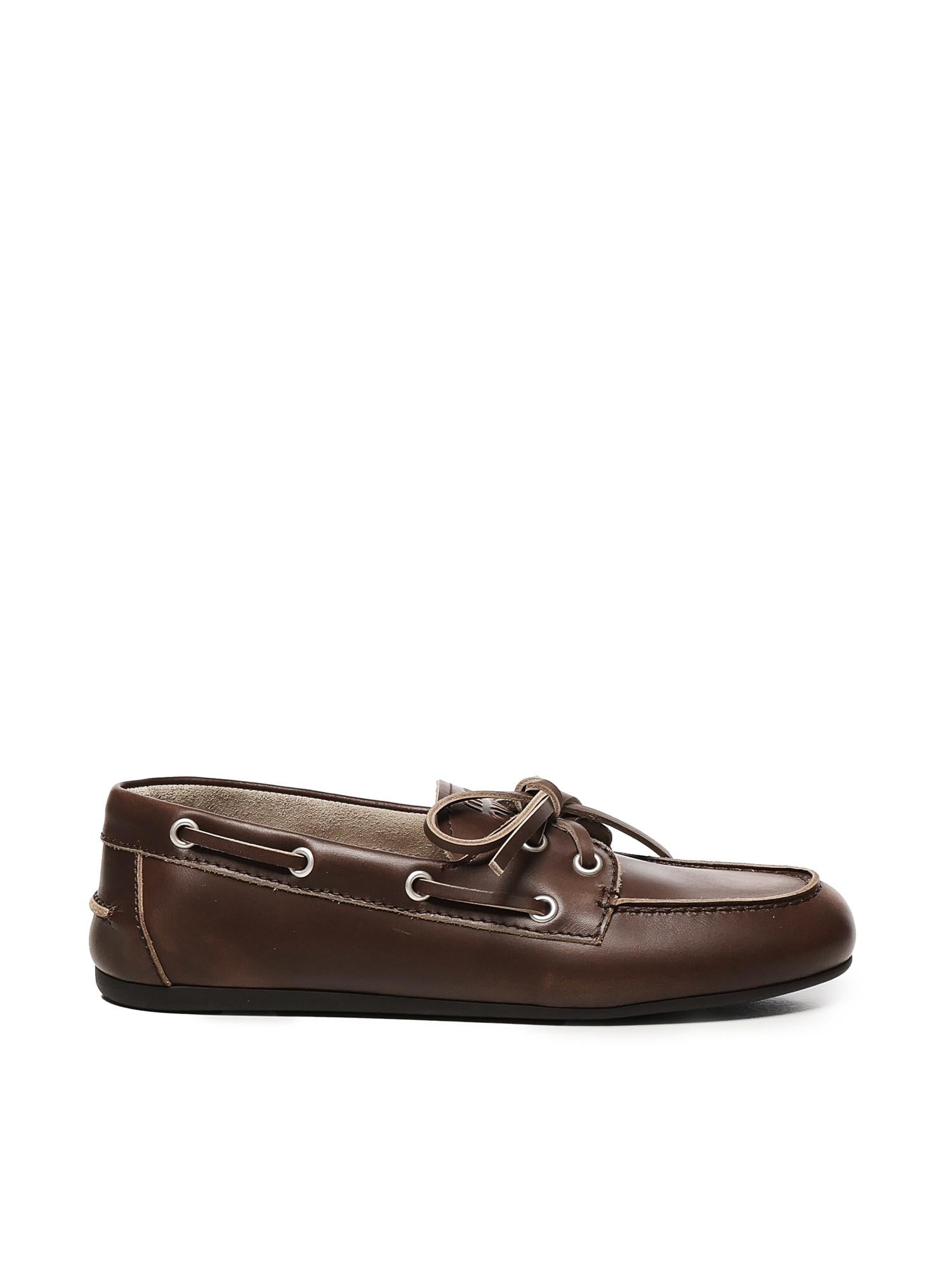 Mocassini in pelle 5D123E 3F33F0038 MIU MIU 