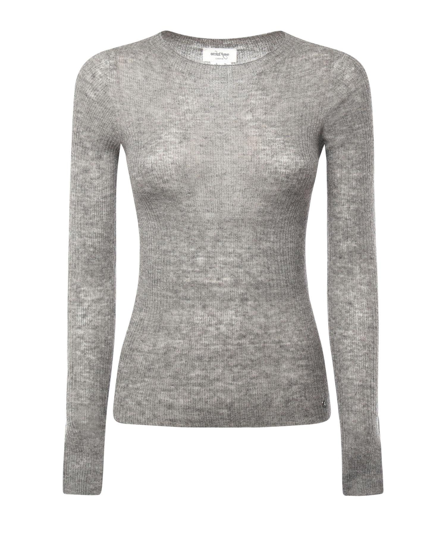 Maglia in misto lana DK9264 GREY OTTOD'AME 