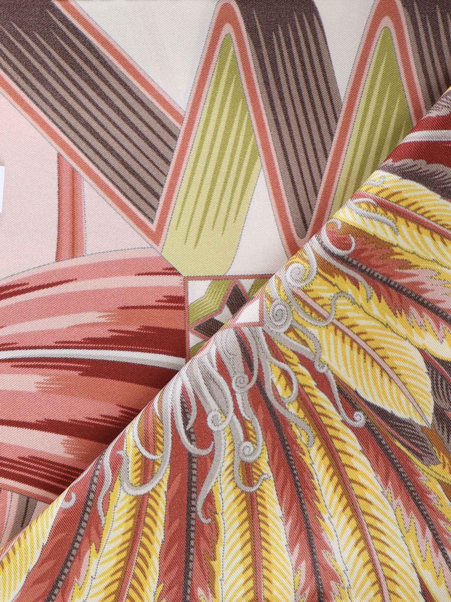 Foulard in seta con stampa 310216 785339002 FERRAGAMO 