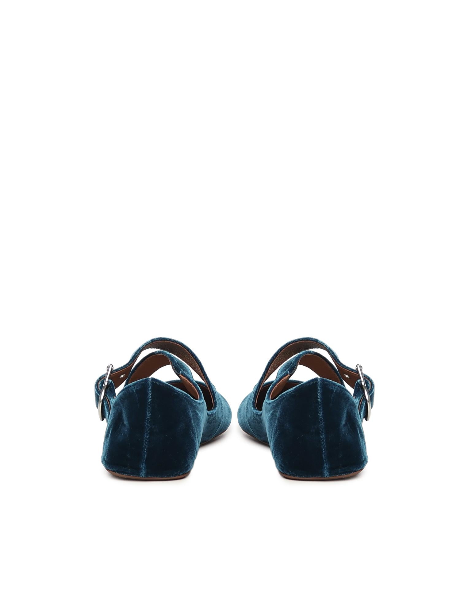 Ballerine flat in cavallino AA3A046A014 683 ALAIA 