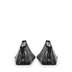 Ballerina Minette in mesh con cristalli 22049013 BLACK CHRISTOPHER ESBER 