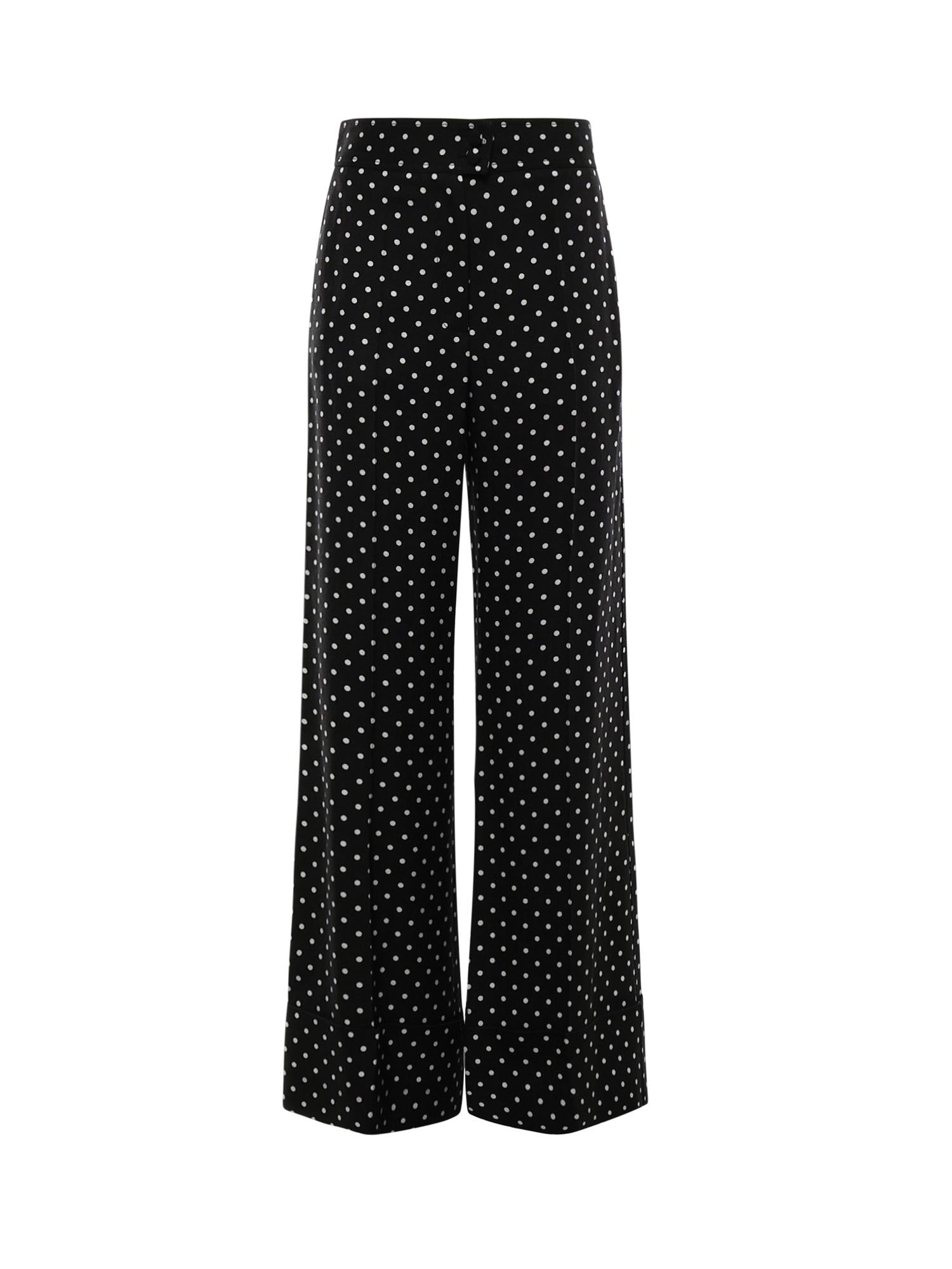 Pantaloni in supergran stampa Plusdepois 8B3RB736 98STB1 VALENTINO GARAVANI 