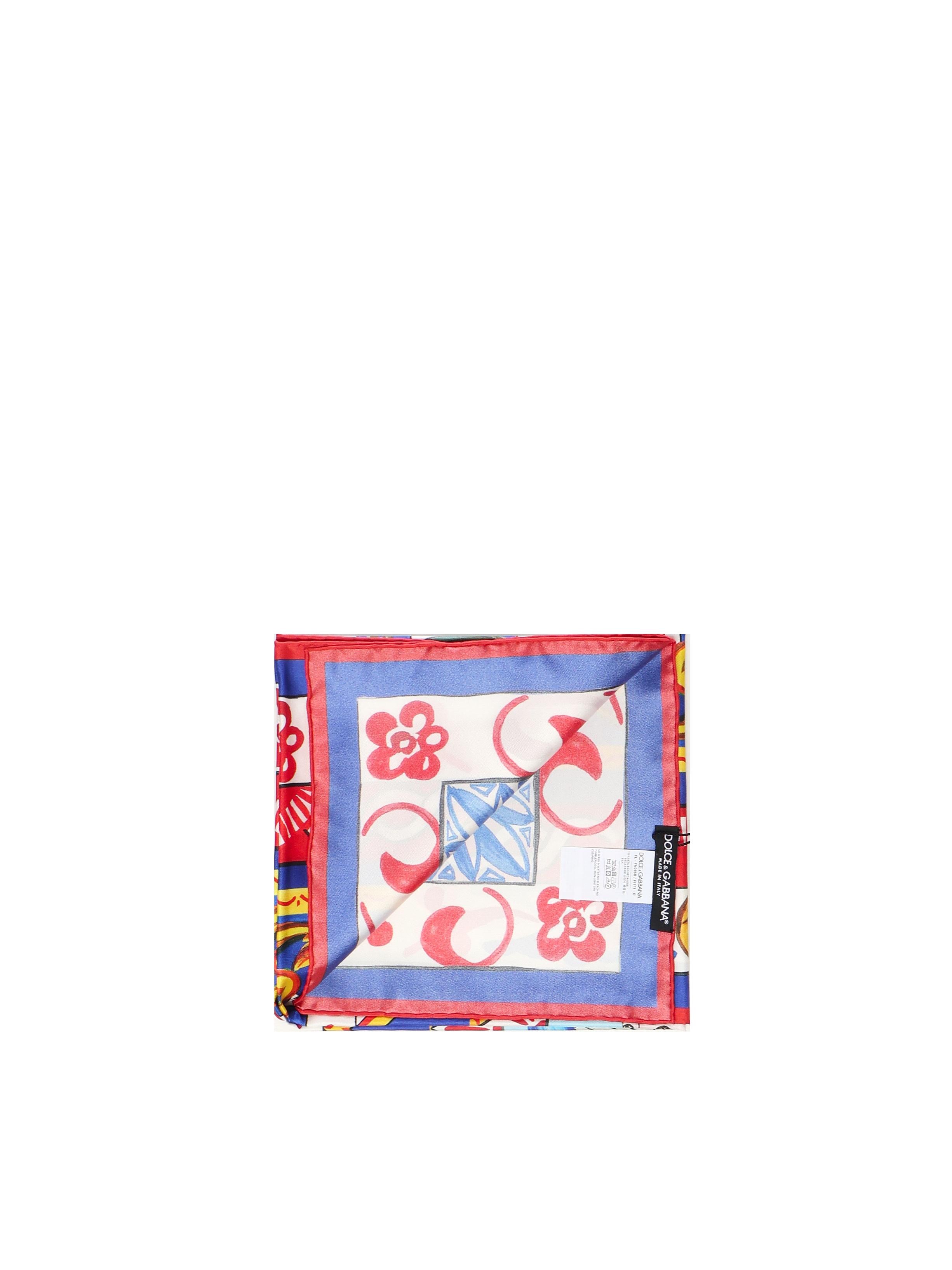 Foulard in twill di seta FN086R FI1T1HH01E DOLCE & GABBANA 
