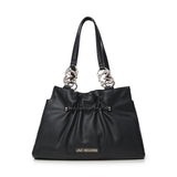 Borsa a spalla con logo JC4009PP1OLB0 000 LOVE MOSCHINO 