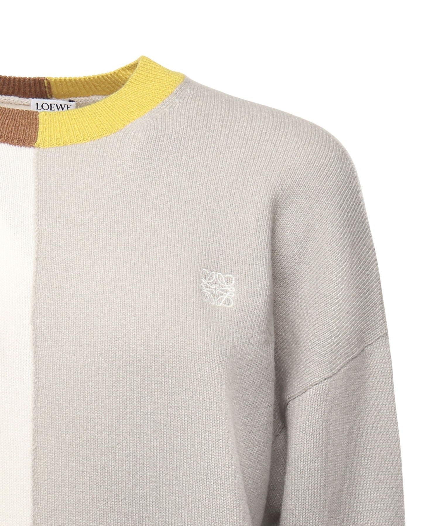 Maglia asimmetrica in lana S540Y14KGN 142 LOEWE 