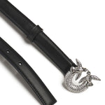 Cintura in pelle con logo 105876 A0F1Z99N PINKO 