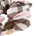 Scrunchie in seta Check 8119727 C2902 BURBERRY 